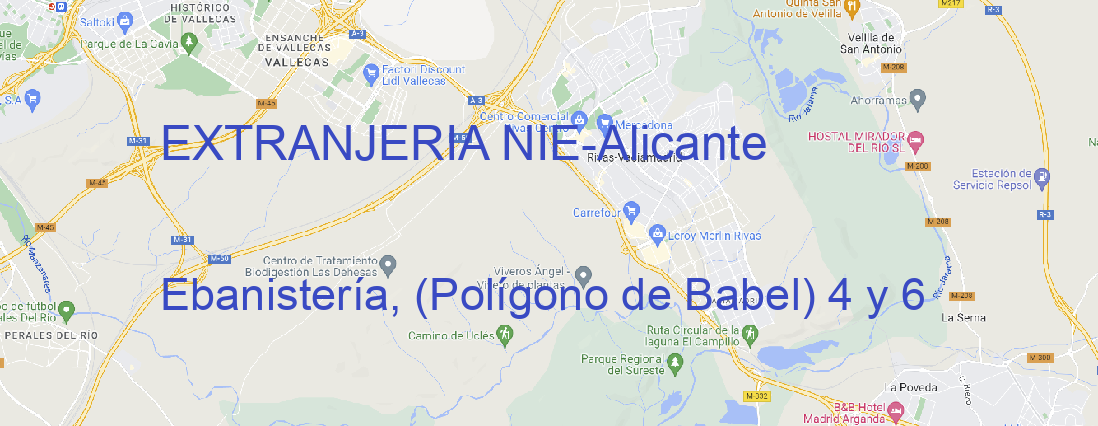 Oficina EXTRANJERIA NIE Alicante